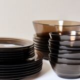 Vereco 70's table service with labels