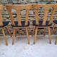 Set of 12 bistro chairs