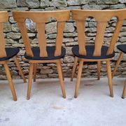 Set of 12 bistro chairs