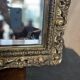 Golden rectangular mirror