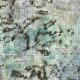 5x8 plants style vintage rug, 148x243cm