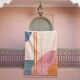 Traditional handwoven Beni Ourain rug from the Atlas, size 1.5/2.5 m.