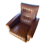 Armchair paul gaucuin in skaï 1950