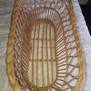 Rattan couffin to play the Doll 1960