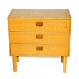 Commode scandinave en chêne, Suède, 1960