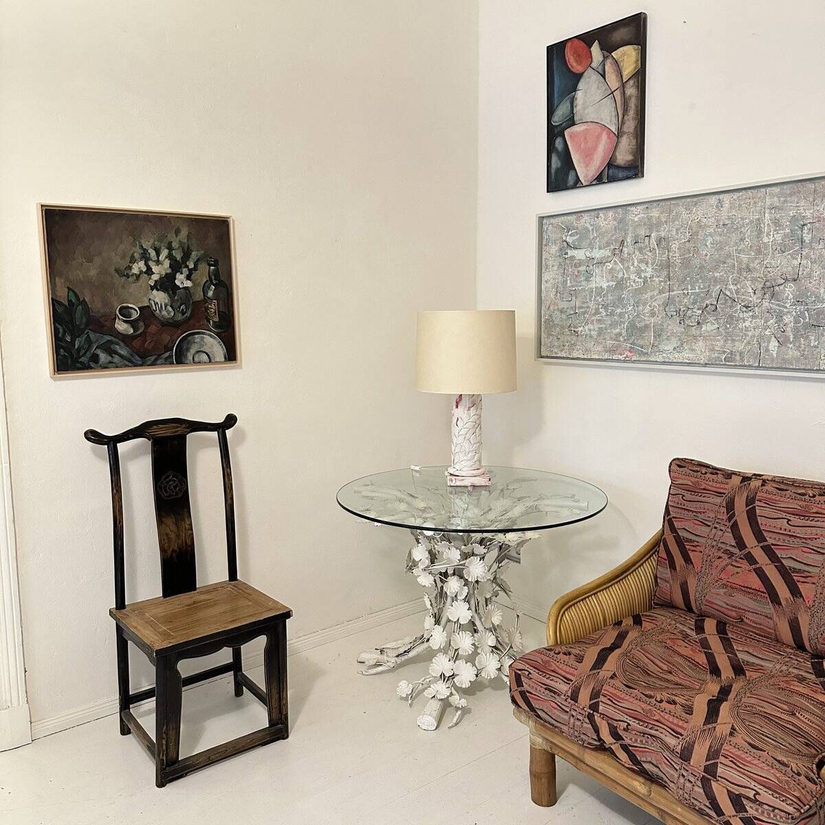 Huile sur toile, Nature morte, Pavel Roucka 1986