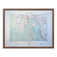 Kvarner Bay, Croatia. Original map printed in 1878.