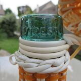 Viresa scoubidou bottle 60 70s