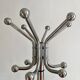 Vintage tubular chrome coat rack, 1970s