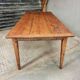 Antique dining table, rural oak table 90 x 200 cm