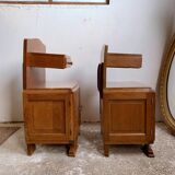 Paire tables de chevet année 30-40