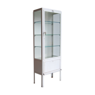 Vitrine médicale métallique, ManuBelge, années 50
