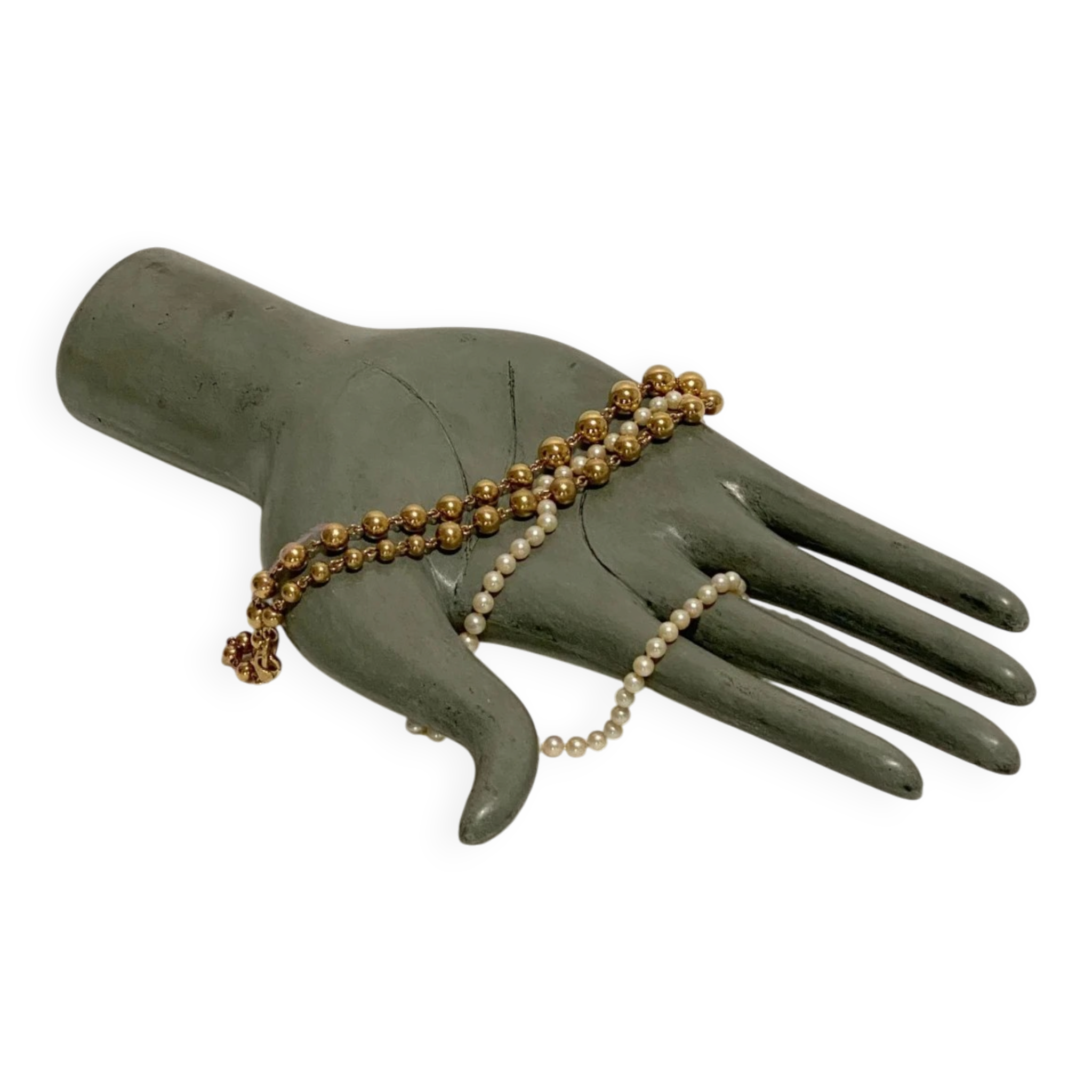 Hand-shaped catchall tray