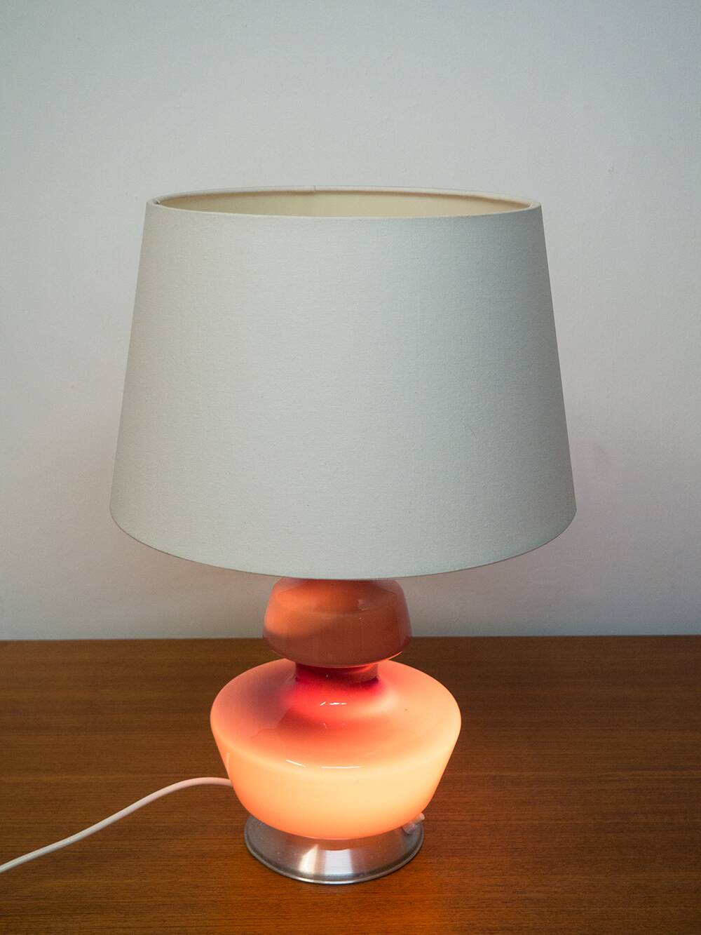 Holmegaard table lamp – Danish design – Mid Century Modern