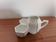 Art Deco condiment holder MS France in porcelain – 1930s