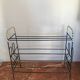 Scoubidou vintage shoe rack