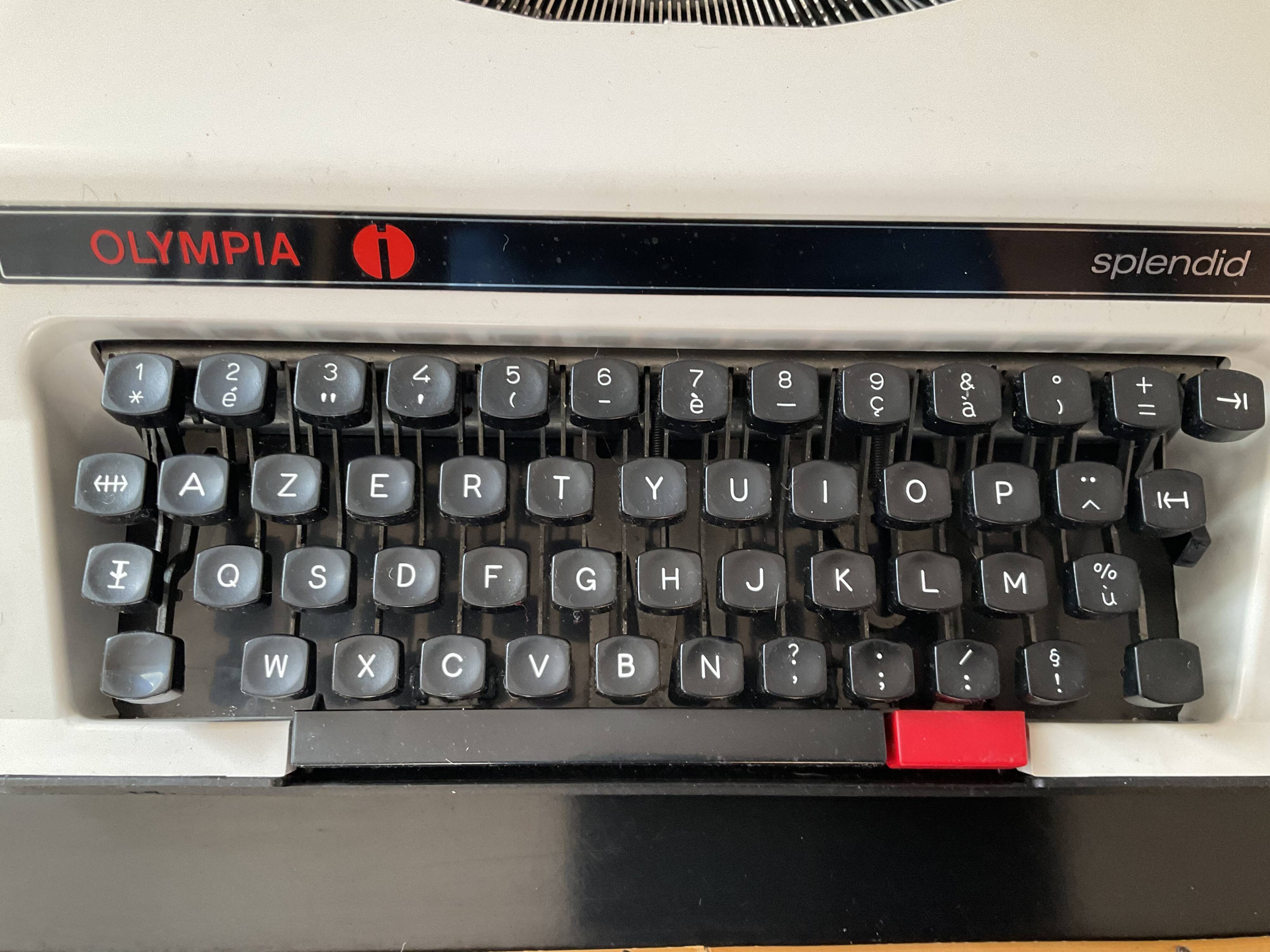 Olympia splendid typewriter from the 70s