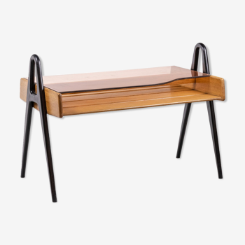 Table basse, en chêne blond, années 1950