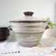 Vintage ceramic soup plates and tureen