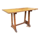 Table de bistrot bois vintage