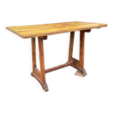 Table de bistrot bois vintage