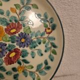 Round dish Cérard Monaco floral decoration