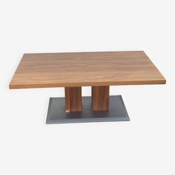 Massive Pedestal Coffee Table by Vierhaus
