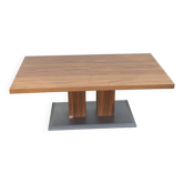 Massive Pedestal Coffee Table by Vierhaus