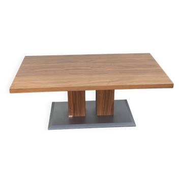 Massive Pedestal Coffee Table by Vierhaus