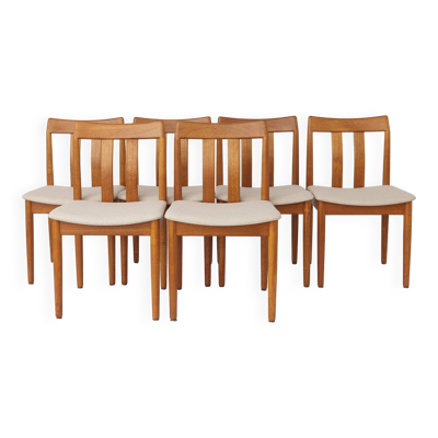 6 chaises danoises en teck, années 1960 – Vamdrup Stolefabrik – Mid Century Modern Dini