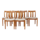 6 chaises danoises en teck, années 1960 – Vamdrup Stolefabrik – Mid Century Modern Dini