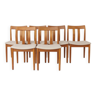 6 Danish Teak Chairs, 1960s – Vamdrup Stolefabrik – Mid Century Modern Dini