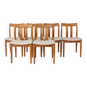 6 Danish Teak Chairs, 1960s – Vamdrup Stolefabrik – Mid Century Modern Dini