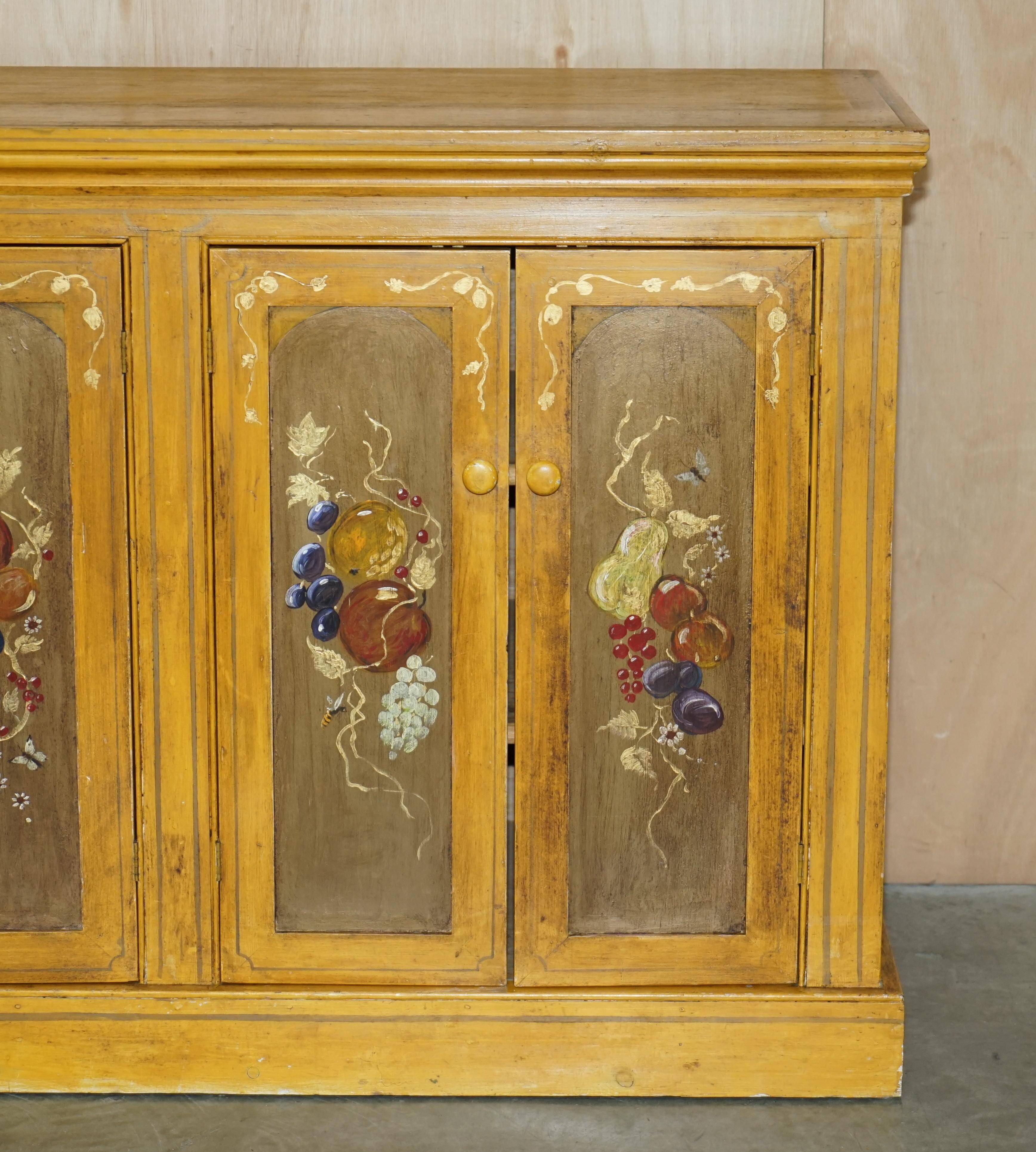 French antique steward's buffet circa 1860 in pine.