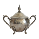 Old silver metal sugar bowl Viners