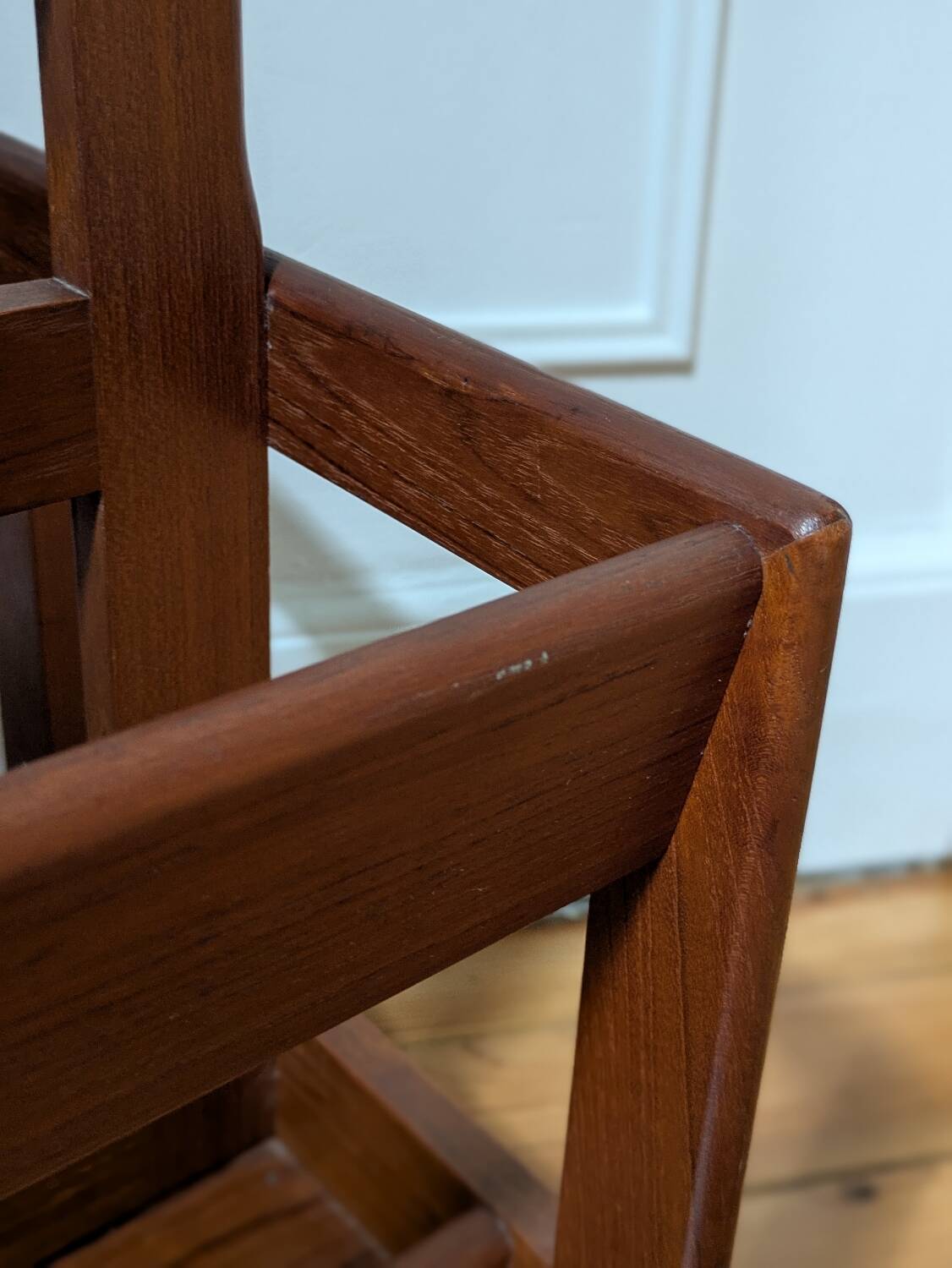 Vintage magazine rack