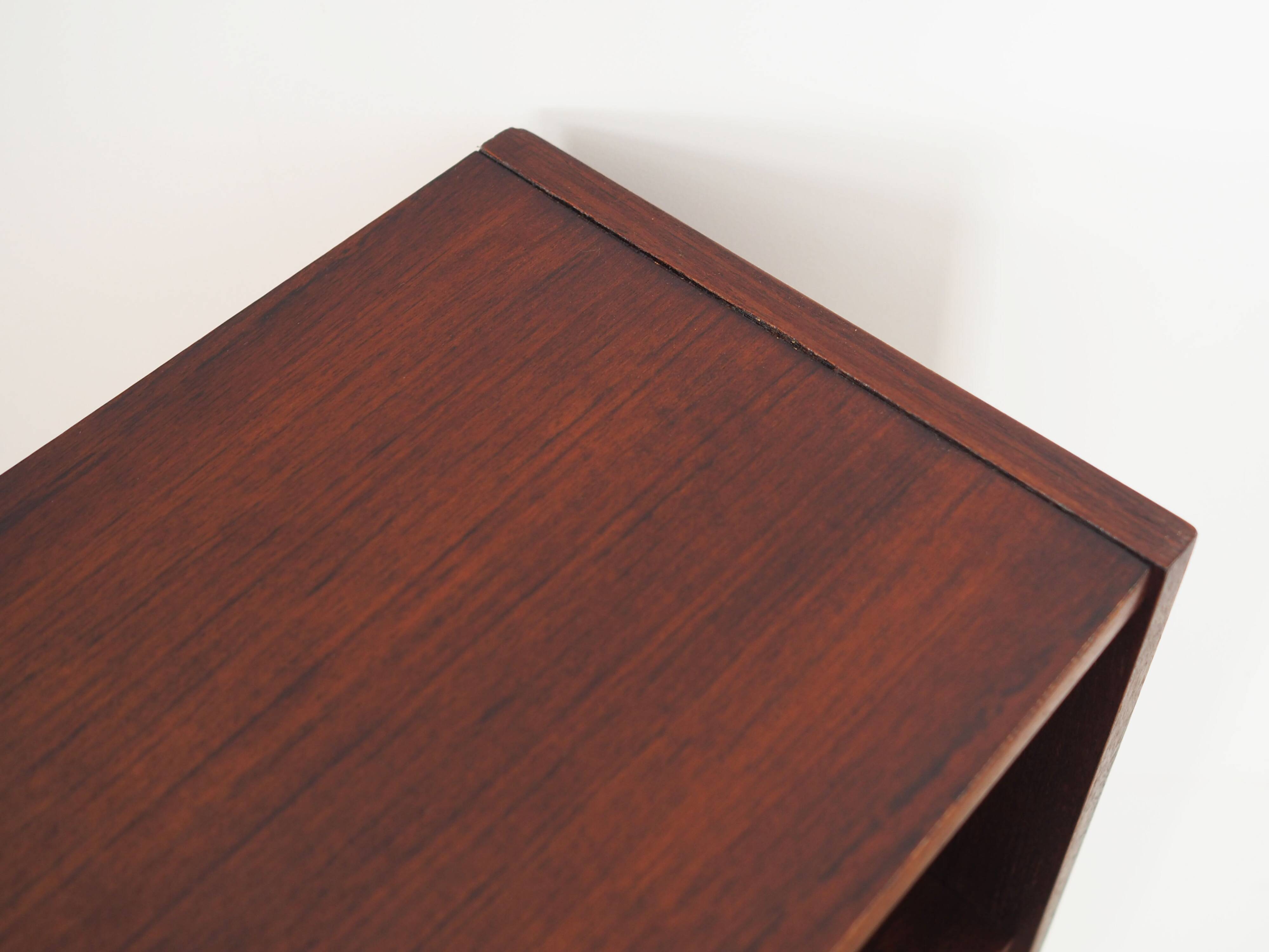 Rosewood bookcase, Danish design, 1970s, production: Farsø Møbelfabrik