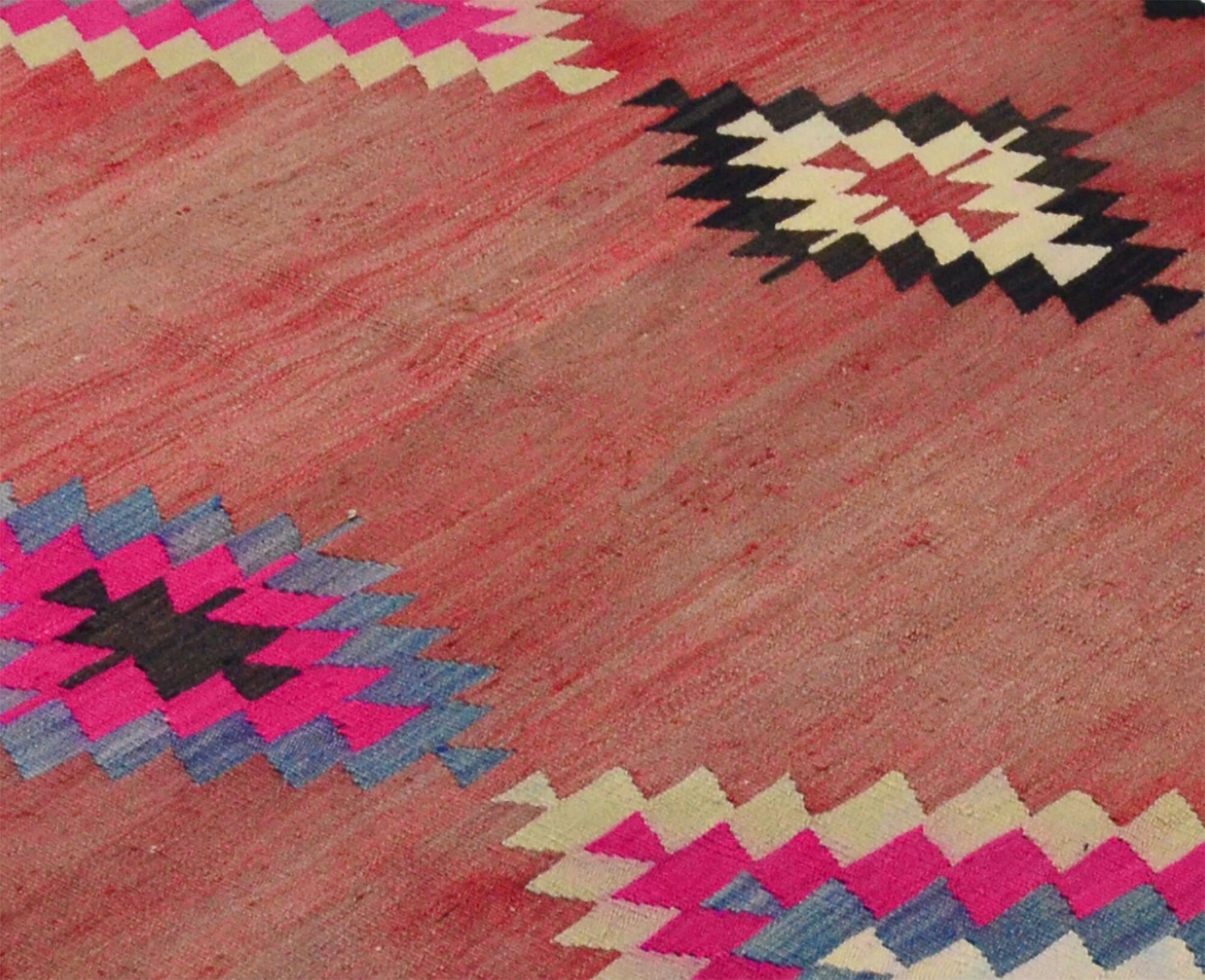 Anatolian handmade kilim rug 250 cm x 161 cm