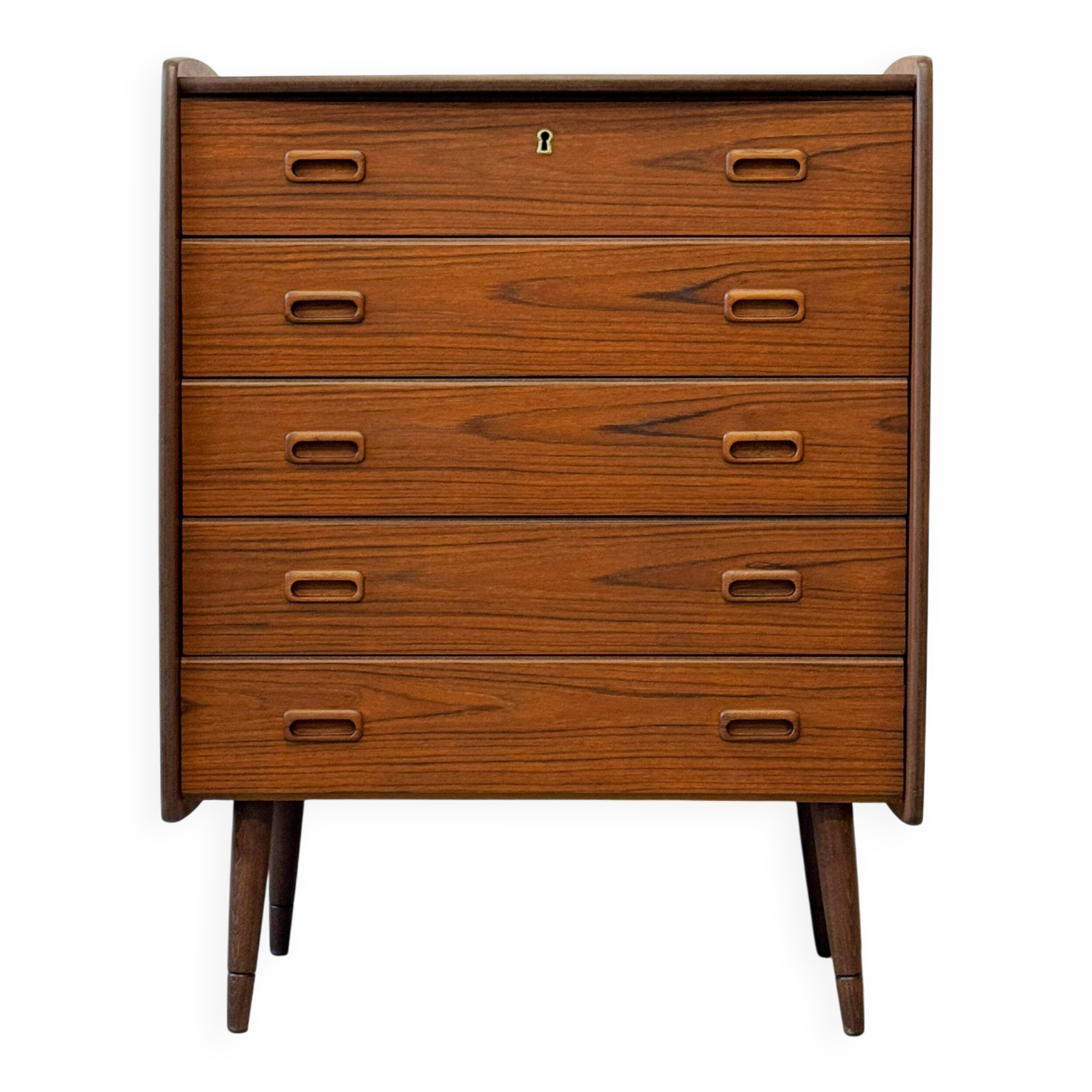 Teak Drawer Cabinet, Norway, Mid-C Modern, Vintage