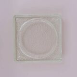 Pressed glass pocket emptier