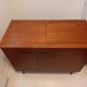 Antique sewing machine cabinet