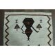 1970s Vintage Turkish Oushak Handmade Wool Cotton White Runner Rug 91x328