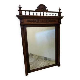 Overmantel mirror