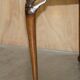 Console half-moon style Thomas Chippendale in flame mahogany.