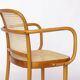 Ligna Armchair – 1950s/1960s Czechoslovakia, Bentwood Beech with New Rattan