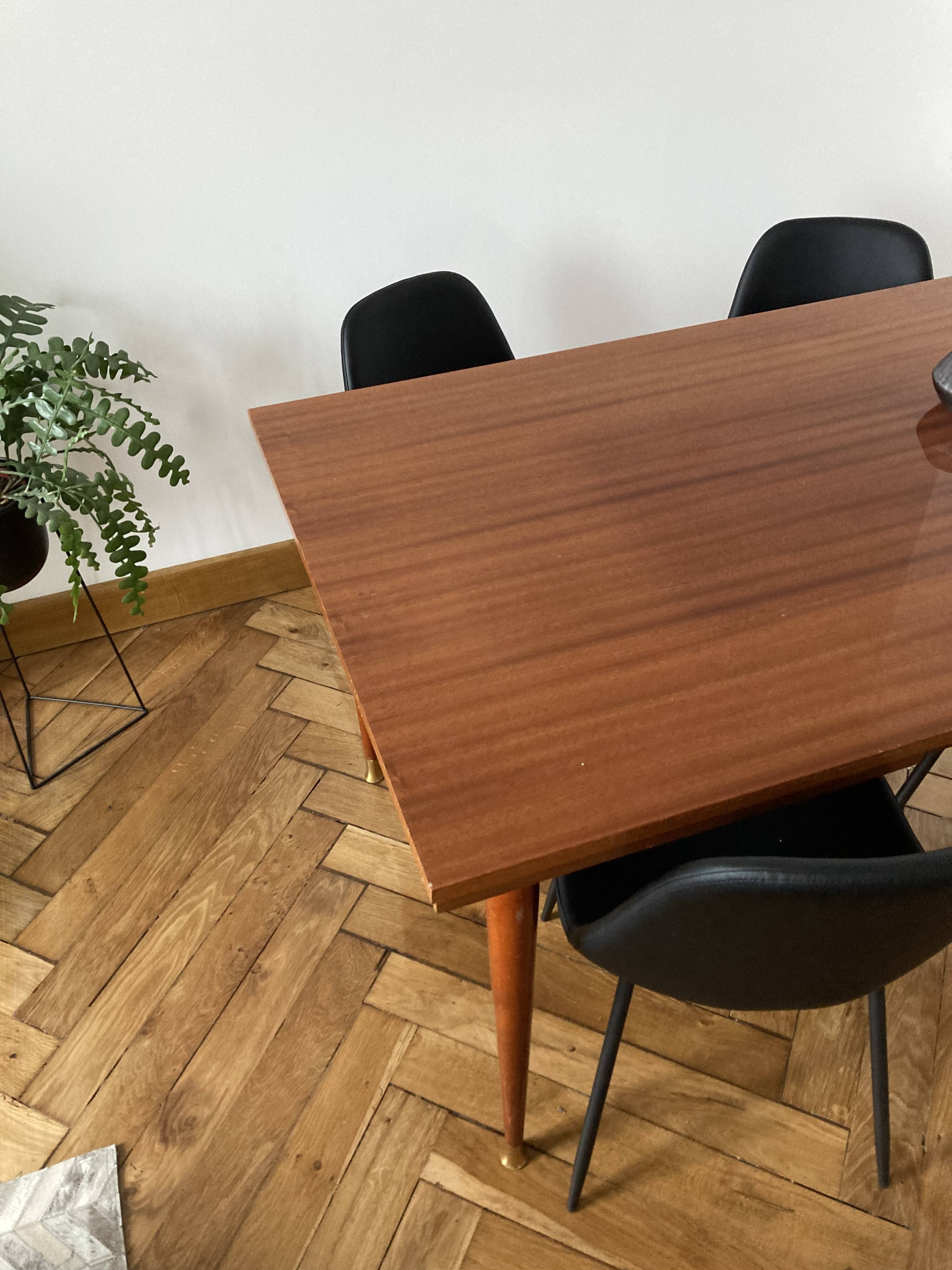 Scandinavian-style rectangular table