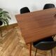 Scandinavian-style rectangular table