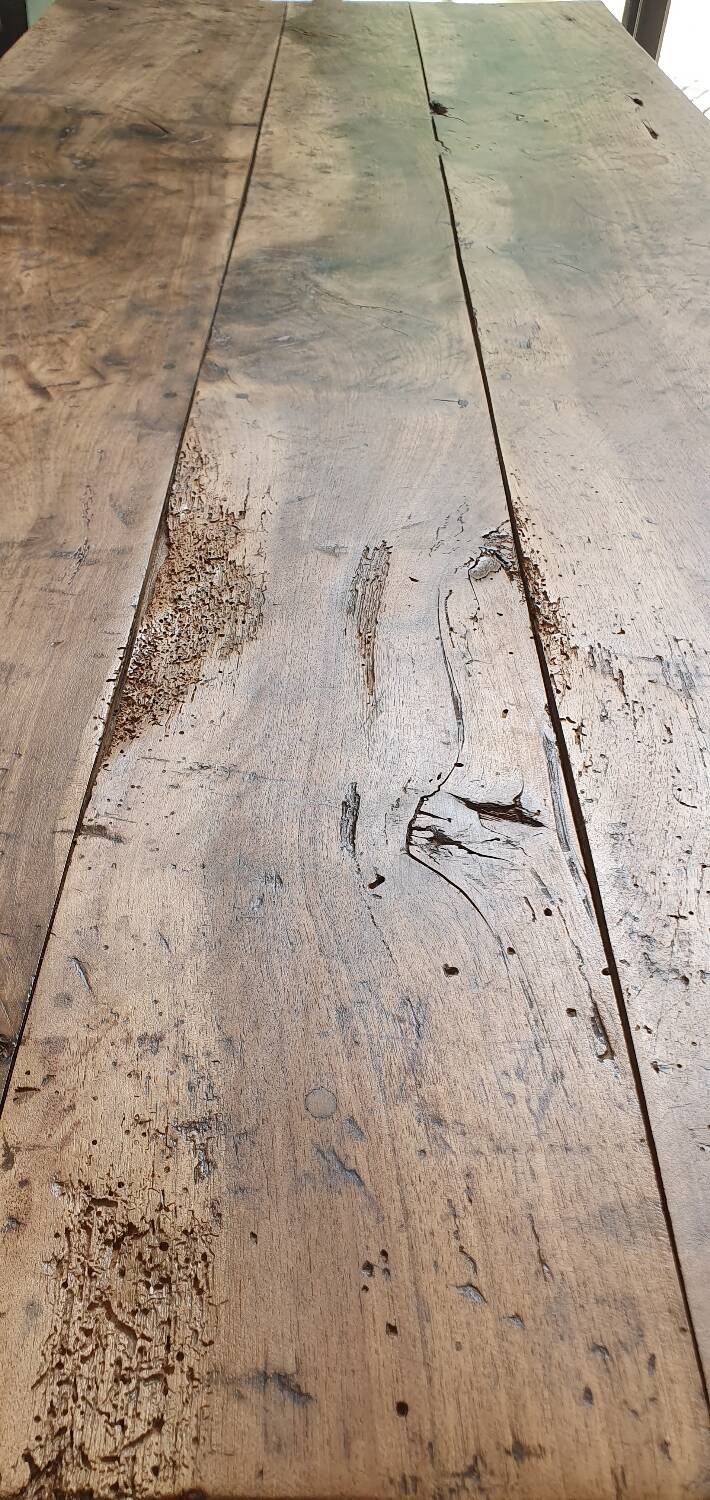 Antique farmhouse table