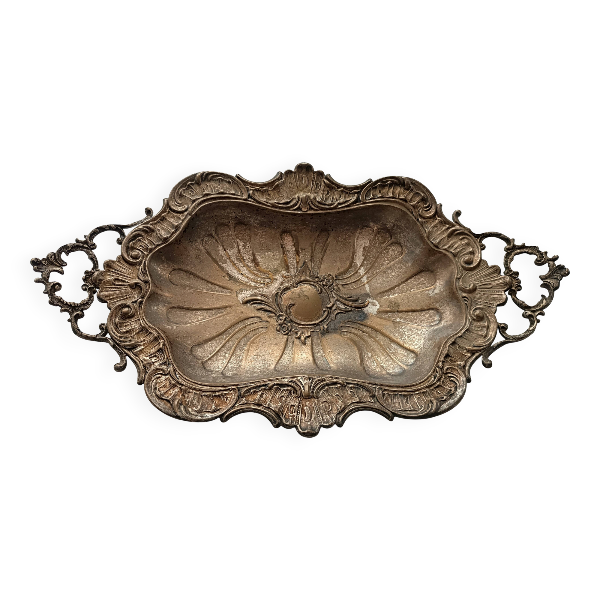 Rocaille Centrepiece Silver-Plated Bowl