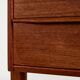 Teak desk by Peter Løvig Nielsen for Hedensted Møbelfabrik